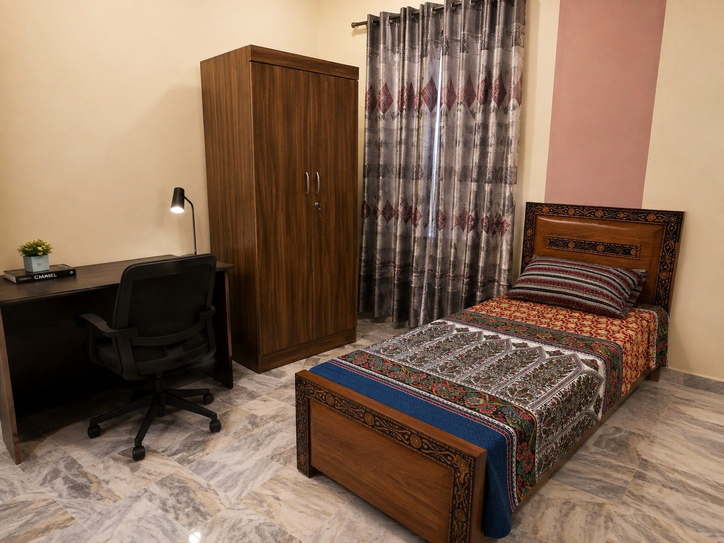 Twin-share room